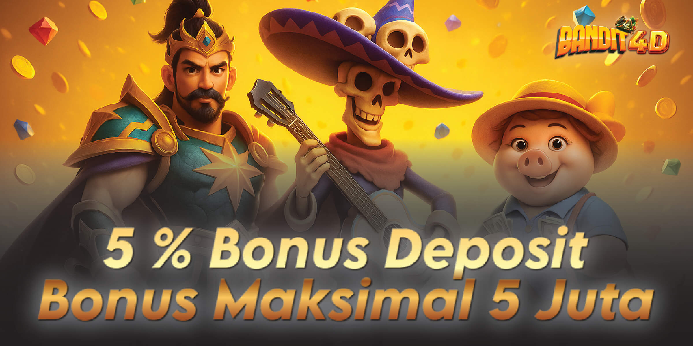 Bonus Deposit 5%